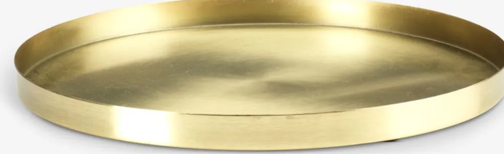 Taca dekoracyjna FRITS Ś30xW2cm miedź
