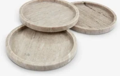 Taca dekoracyjna VALDEMAR Ś25cm marmur