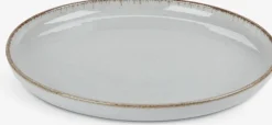 Talerz FERDUS Ś19cm porcelana szary