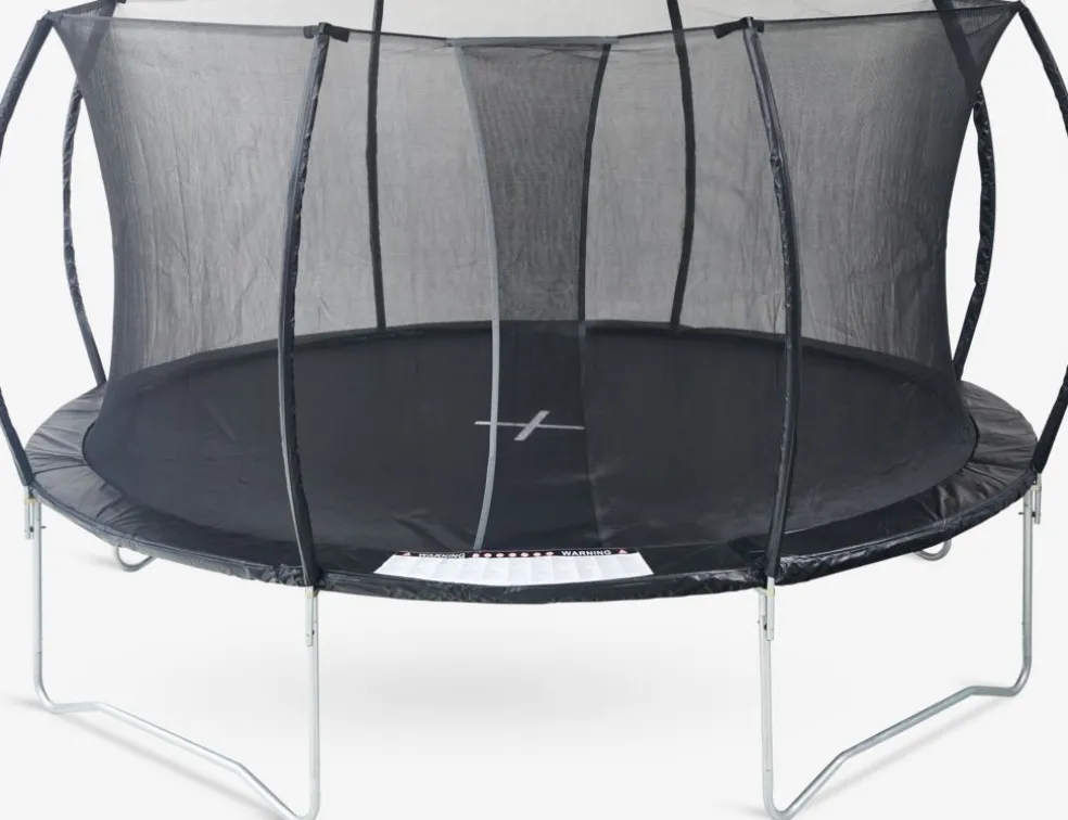 Trampolina FALK Ś426 z siatką zabezpieczającą czarny