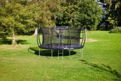 Trampolina FALK Ś426 z siatką zabezpieczającą czarny