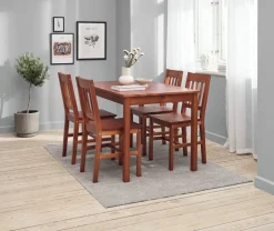 TYLSTRUP D118 stół kawa + 4 TYLSTRUP krzesła kawy
