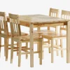 TYLSTRUP D118 stół sosna + 4 TYLSTRUP krzesła sosna