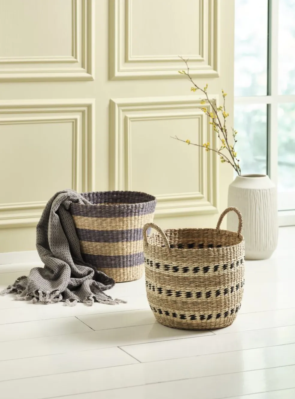Wazon CHRISTIAN Ś21xW33cm biały