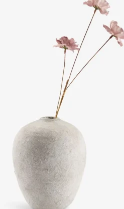 Wazon IVAR Ś17xW21cm biały/szary