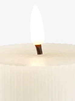 Świeca LED GALAR Ś8xW13cm z wyłącznikiem czasowym biały