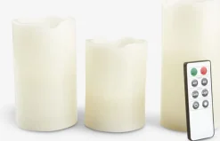 Świeca LED KRISTJAN 3szt/opak