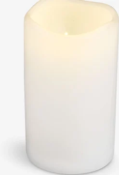 Świeca LED SOREN Ś8xW10cm biały