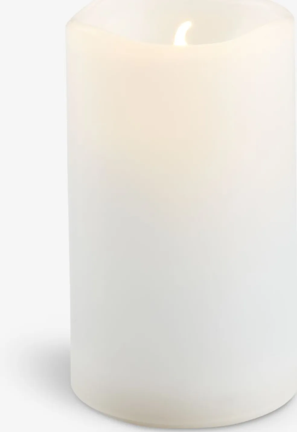 Świeca LED SOREN Ś6xW9cm biały