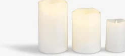 Świeca LED SOREN Ś6xW9cm biały