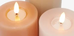 Świeca LED TERKEL W13/15/18cm 3szt/zest