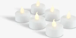 Świeczki LED MORGAN z wyłącznikiem czasowym 6szt/op