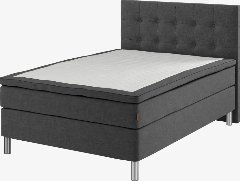 Zagłówek 140x122 H70 BUTTONS szary-40