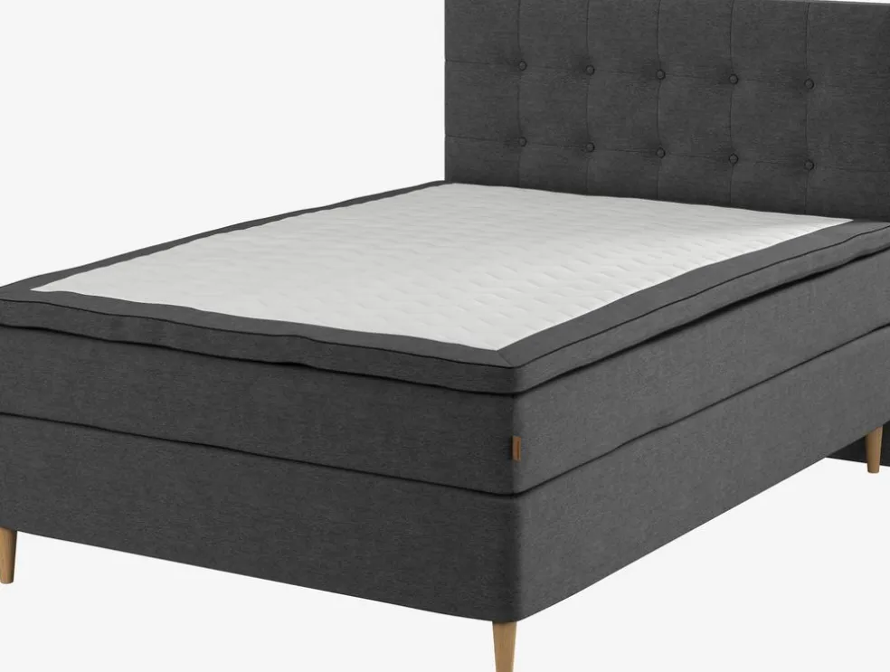 Zagłówek 140x122 H70 BUTTONS szary-40