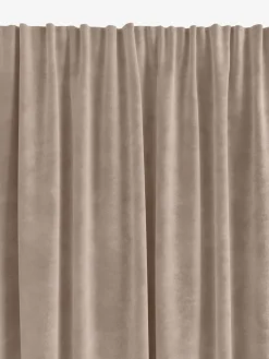 Zasłona AUSTRA 1x140x300 aksamit taupe