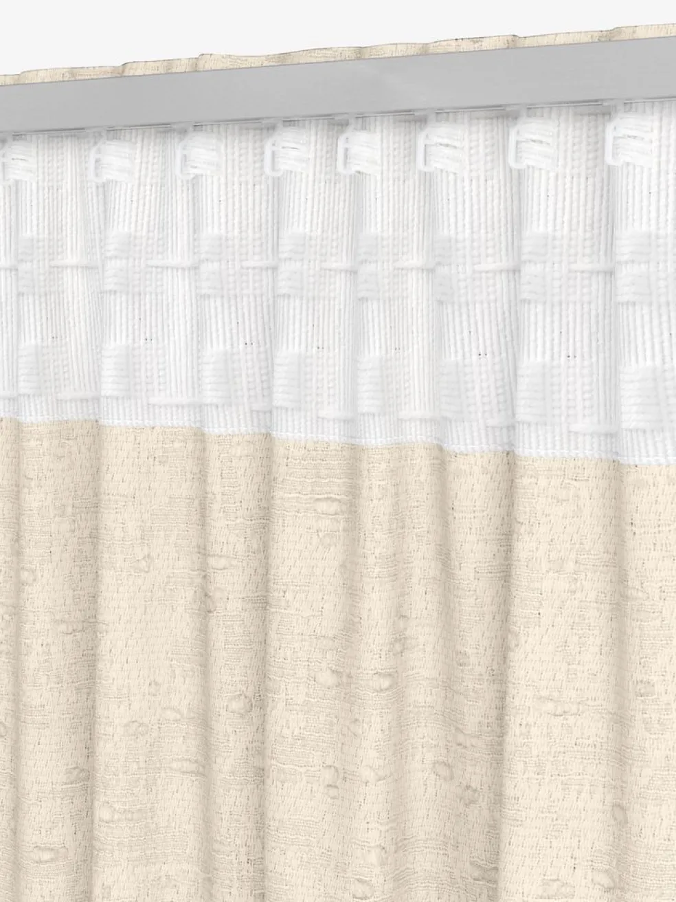 Zasłona HAVSTEIN 1x140x245 beżowy