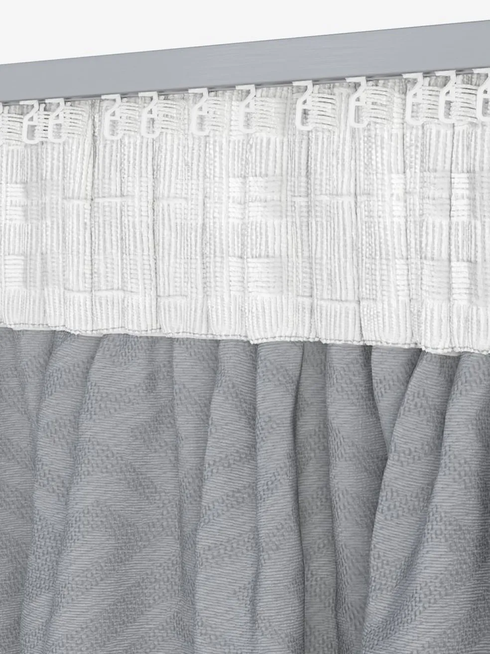 Zasłona LYGNE 1x140x300 żakard szary