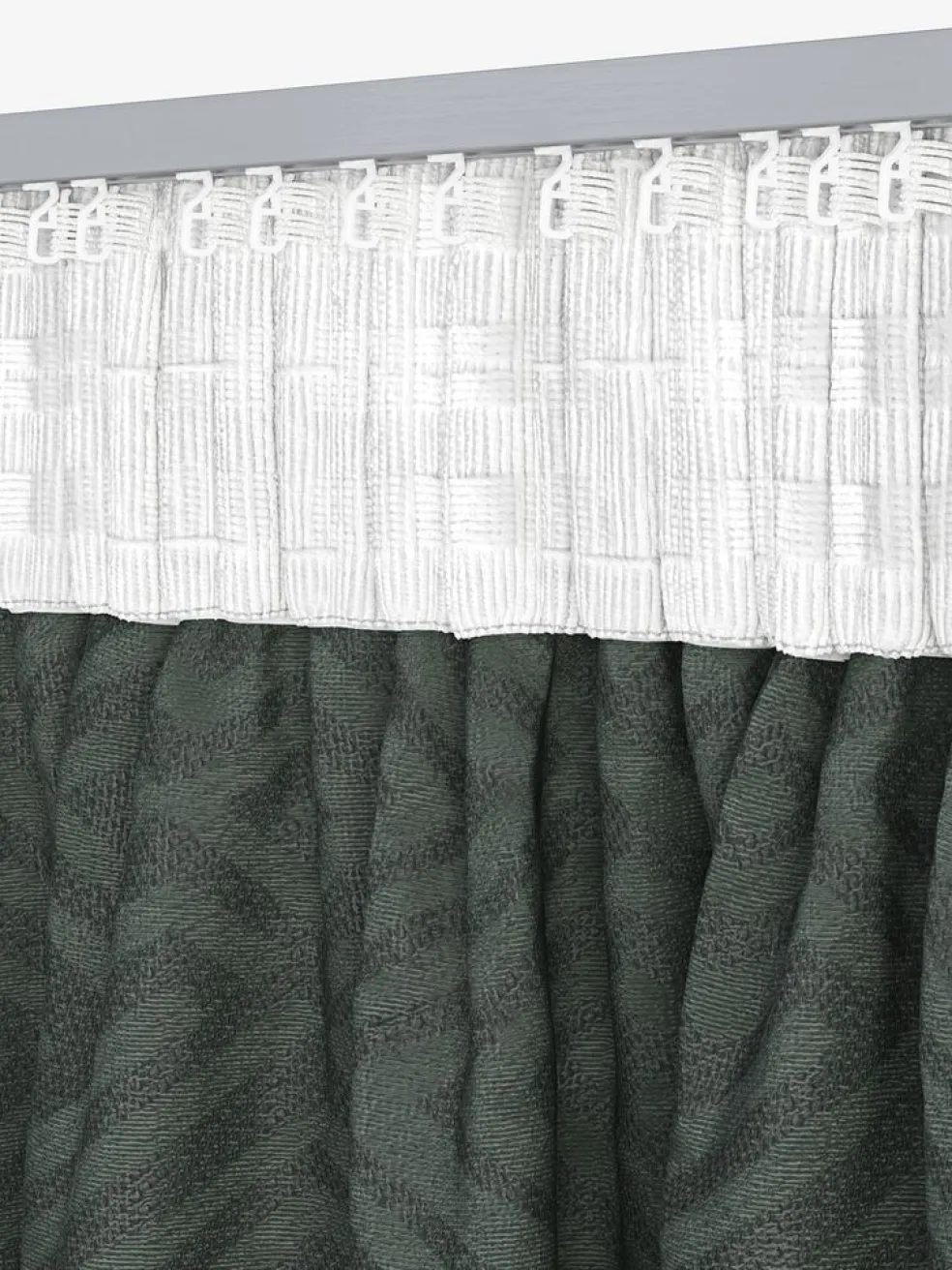 Zasłona LYGNE 1x140x300 żakard zielony