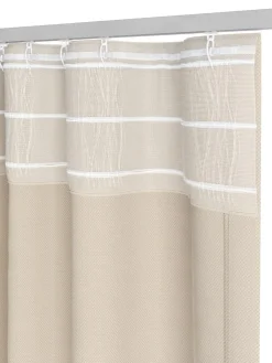 Zasłona ROXEN 1x140x245 beżowy