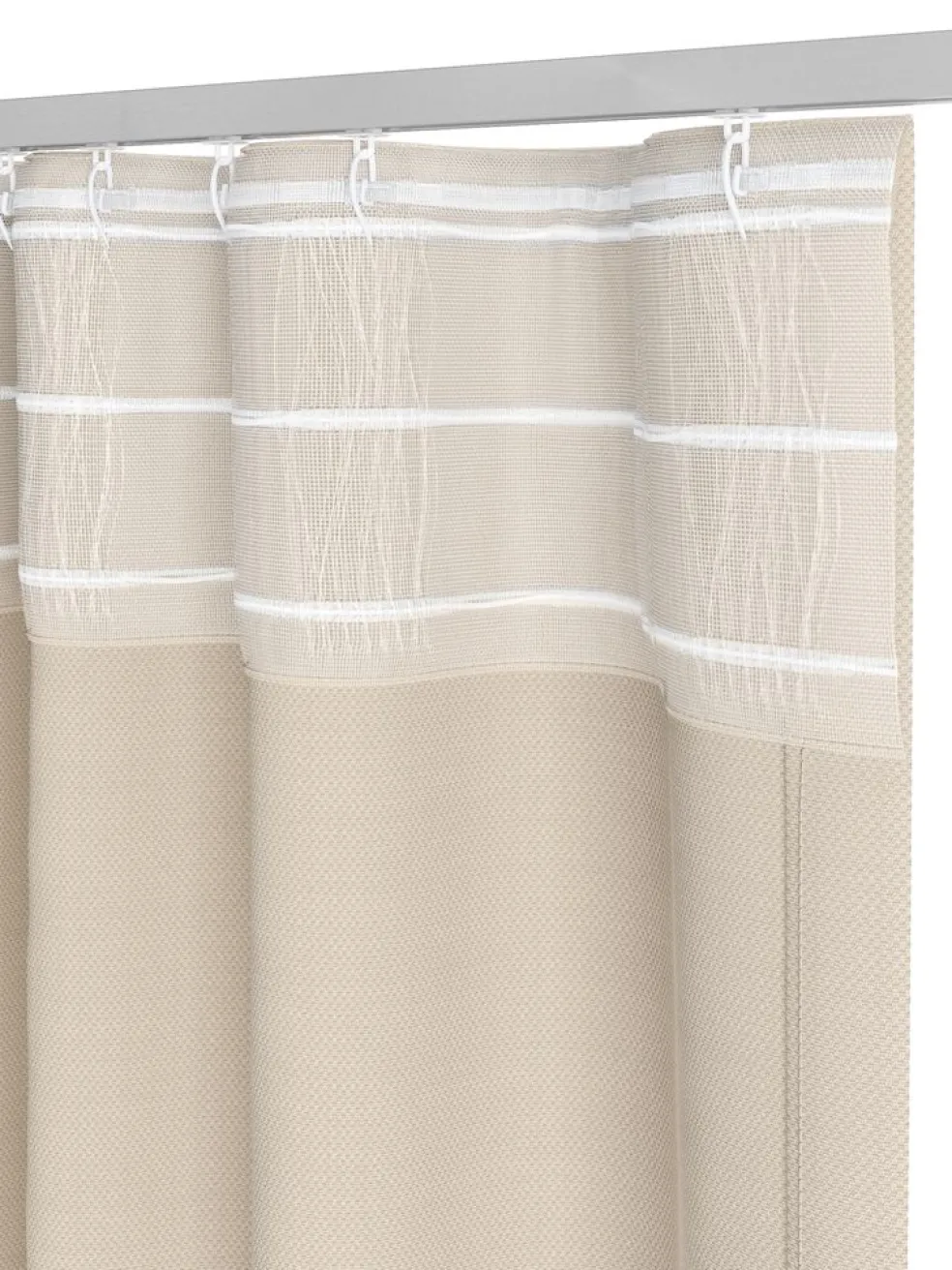Zasłona ROXEN 1x140x245 beżowy