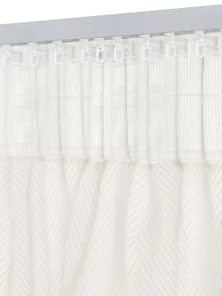 Zasłona YMSEN 1x140x300 naturalna biel
